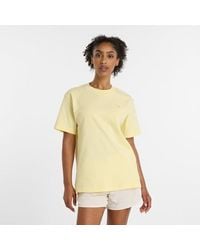 New Balance - Donna Athletics Jersey T-Shirt - Lyst