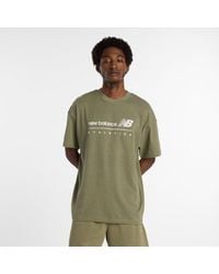 New Balance - Linear Graphic T-Shirt - Lyst