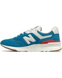 new balance 997h grey teal pink