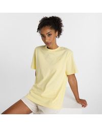 New Balance - Damen Athletics Jersey T-Shirt - Lyst