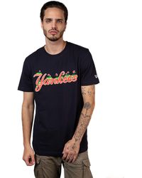 KTZ - New York Yankees Mlb Hook Up Navy T-shirt - Lyst
