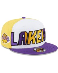KTZ - La Lakers Nba Back Half 59fifty Fitted Cap - Lyst