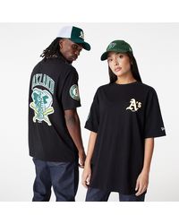 KTZ - Oakland Athletics Mlb Large Logo Oversized T-shirt - Lyst