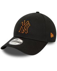 KTZ - New York Yankees Team Outline 9forty Adjustable Cap - Lyst
