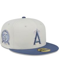 KTZ - La Angels Wavy Chainstitch 59fifty Fitted Cap - Lyst