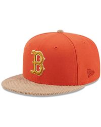 KTZ - Boston Red Sox Mlb Autumn Wheat Dark 9fifty Snapback Cap - Lyst
