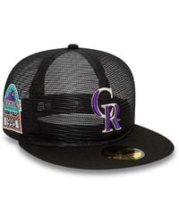 KTZ - Colorado Rockies Mlb Mesh Patch 59fifty Fitted Cap - Lyst
