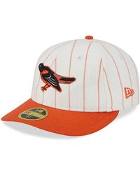 KTZ - Baltimore Orioles Cooperstown Mlb Stripe Chrome Retro Crown 59fifty Fitted Cap - Lyst