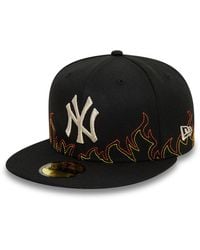KTZ - New York Yankees Mlb Fire 59fifty Fitted Cap - Lyst