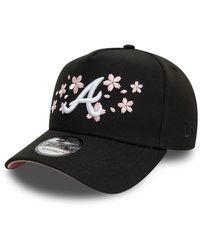 KTZ - Atlanta Braves Cherry Blossom 9forty A-frame Adjustable Cap - Lyst