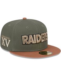 KTZ - Las Vegas Raiders Ripstop 59fifty Fitted Cap - Lyst