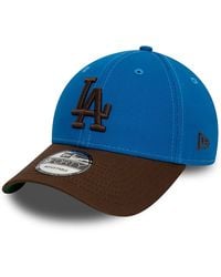 KTZ - La Dodgers Contrast Mlb 9forty Adjustable Cap - Lyst