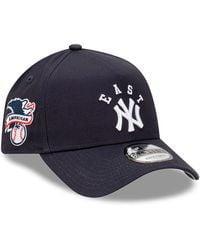 KTZ - New York Yankees Team Division Navy 9forty A-frame Adjustable Cap - Lyst