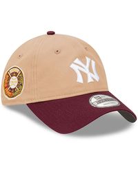 KTZ - New York Yankees World Series Light Beige 9twenty Adjustable Cap - Lyst