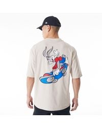 KTZ - Bugs Bunny Team Looney Tunes Stone Oversized T-shirt - Lyst