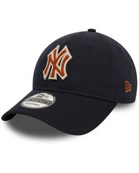 KTZ - New York Yankees Boucle Navy 9twenty Adjustable Cap - Lyst