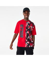 KTZ - Chicago Bulls Nba Cut And Sew Oversized T-shirt - Lyst