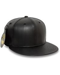 KTZ - New Era Leather 59fifty Fitted Cap - Lyst