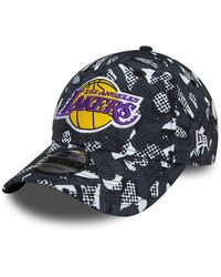 KTZ - La Lakers Nba Seasonal Print 9forty Adjustable Cap - Lyst