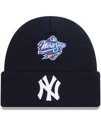 KTZ - New York Yankees Mlb World Series Navy Balaclava Hat - Lyst