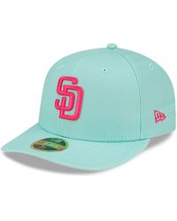 KTZ - San Diego Padres Mlb City Connect 2024 Turquoise Low Profile 59fifty Fitted Cap - Lyst