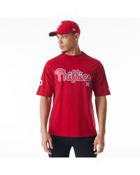 KTZ - Philadelphia Phillies Mlb London Series 2024 Flag Oversized T-shirt - Lyst