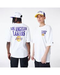 KTZ - La Lakers Nba Script Oversized T-shirt - Lyst