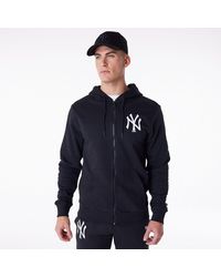KTZ - New York Yankees Mlb Essential Full Zip Hoodie - Lyst