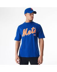 KTZ - New York Mets Mlb London Series 2024 Flag Oversized T-shirt - Lyst