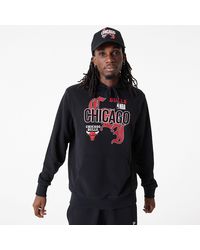 KTZ - Chicago Bulls Nba Team Graphic Pullover Hoodie - Lyst