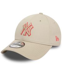 KTZ - New York Yankees Mlb Team Outline Stone 9forty Adjustable Cap - Lyst