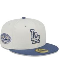 KTZ - La Dodgers Wavy Chainstitch 59fifty Fitted Cap - Lyst