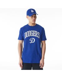 KTZ - La Dodgers Mlb Batting Practice Dark T-shirt - Lyst