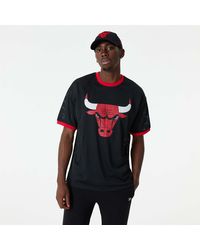 KTZ - Chicago Bulls Nba Team Logo Mesh Oversized T-shirt - Lyst