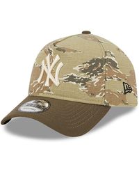 KTZ - New York Yankees Two-tone Tiger Green 9forty A-frame Adjustable Cap - Lyst