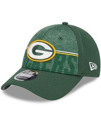 KTZ Bay Packers Nfl Dark 9forty Adjustable Cap in Green for Men