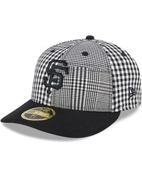KTZ - San Francisco Giants Patch Plaid Low Profile 59fifty Fitted Cap - Lyst
