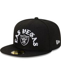 KTZ - Las Vegas Raiders Pack 59fifty Fitted Cap - Lyst