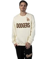 KTZ - La Dodgers Mlb Cord Crew Neck Sweatshirt - Lyst