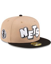 KTZ - Brooklyn Nets Nba City Edition Beige 59fifty Fitted Cap - Lyst