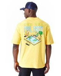 KTZ - New Era Pool Party Fruit Graphic Oversized T-shirt - Lyst