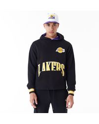 KTZ - La Lakers Nba Arch Graphic Oversized Pullover Hoodie - Lyst