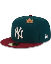 KTZ - New York Yankees Mlb Contrast World Series Dark 59fifty Fitted Cap - Lyst