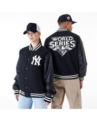 KTZ - New York Yankees Mlb World Series Varsity Jacket - Lyst