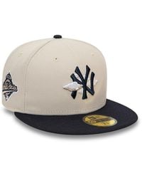 KTZ - New York Yankees 2tone Cloud Stone 59fifty Fitted Cap - Lyst