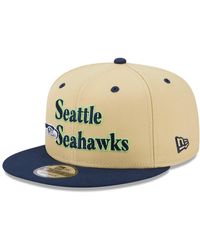 KTZ Seattle Seahawks Wowie Snapback Cap in Blue for Men