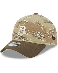 KTZ - Detroit Tigers Two-tone Tiger Green 9forty A-frame Adjustable Cap - Lyst