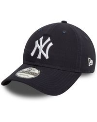 KTZ - New York Yankees League Essential Navy 9twenty Adjustable Cap - Lyst
