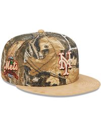 KTZ - New York Mets Mlb Real Tree Print 59fifty Fitted Cap - Lyst