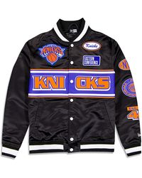 KTZ - New York Knicks Nba Rally Drive Bomber Jacket - Lyst